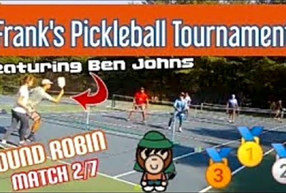 Frank&#039;s Tournament RR Game 2/7- Ben Johns &amp; Maggie v. Dave &amp; Fred- W/ Scores, Commentary, Analysis