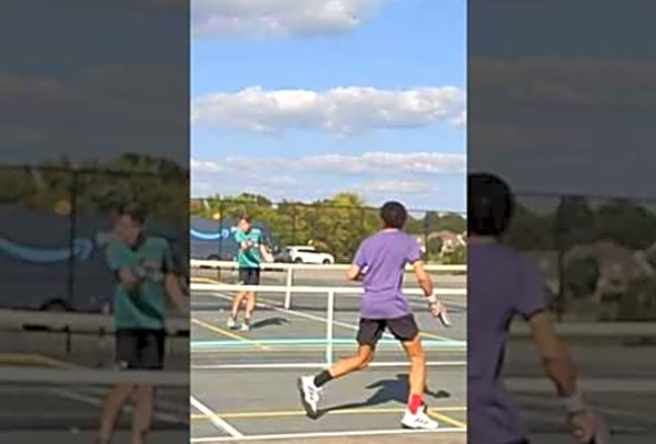 Top 10 Plays of Young Alcaraz vs Benji - Part 2 #pickleball #highlights
