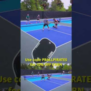 Lob as Firefight Exit Strategy #pickleballhighlights #pickleball #sports...