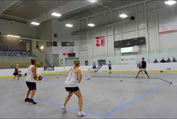 2022 Canadian National Pickleball Championships. Mixed Doubles 30 2nd Round.