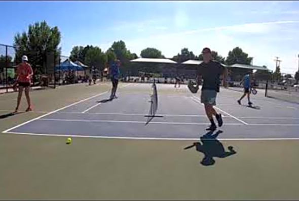 3.5 Mixed Doubles Pickleball - Rezendez &amp; Hutchings vs Minert &amp; Day