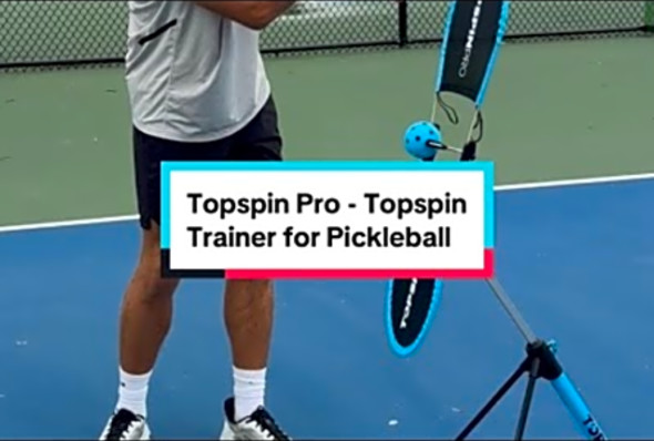 Topspin Pro - Topspin Trainer for Pickleball #pickleball #pickleballcoach #propickleball