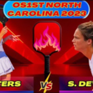Intense Clash at OS1st North Carolina 2023: Anna Leigh Waters vs Salome ...