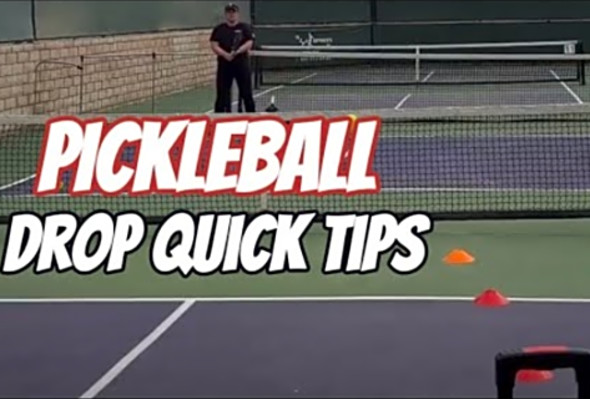 Pickleball 3rd Shot Drop Tips (Using Slinger Bag Ball Machine)