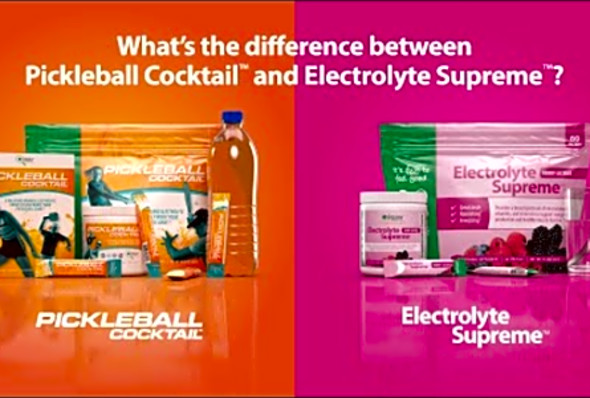 What&#039;s the difference between Pickleball Cocktail and Electrolyte Supreme?