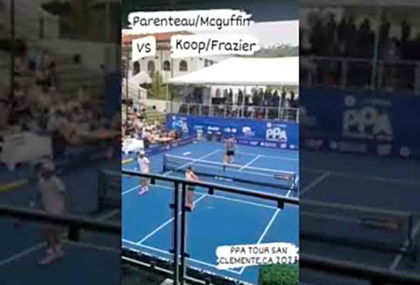 Watching PPA Pickleball Tour live, San Clemente, CA 6/9/2023