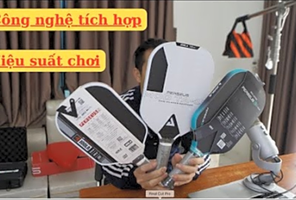Review tren tay vot Pickleball Joola Pro IV Perseus Joola Gen 4