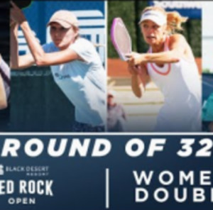 Bouchard/Erokhina v Blatt/Kong at the Red Rock Open
