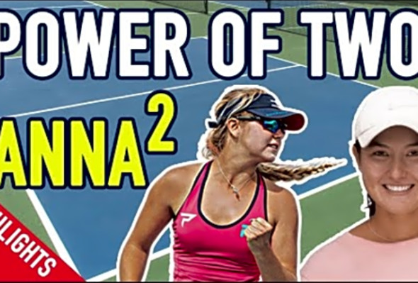 Power of Two - Anna Square - Anna Leigh Waters &amp; Anna Bright at Hyundai Masters Tourney