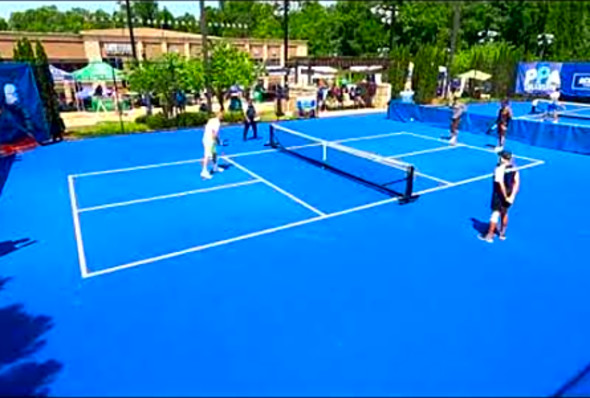 5/23/21 Atlanta Open Pickleball Mens Pro Doubles Johns Bros vs Lica &amp; Daescu