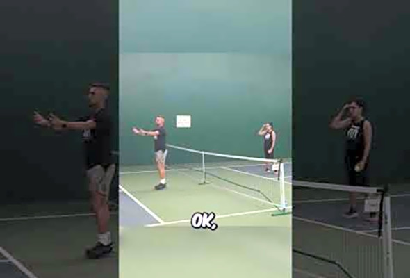 Pickleball Shake and Bake by Tyson McGuffin #shorts
