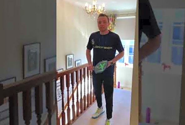 At Home Pickleball Exercises - Ball and a Wall