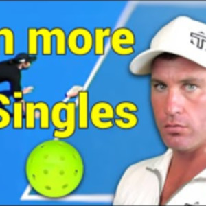 WIN More Singles Matches with These Pickleball Strategies