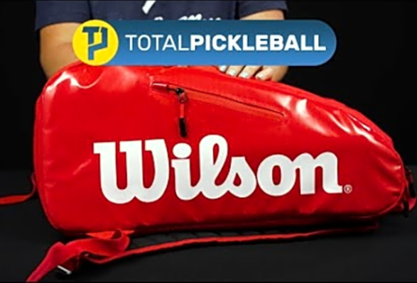 Take a closer look at the Wilson Super Tour Pickleball Paddlepak!