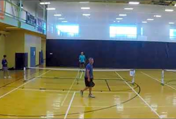 2017 Branson Pickleball - MS 4.5 Bronze - Hodsdon vs Richardson (Partial)