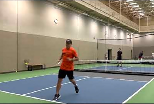 #240 Men Skinny Singles Pickleball - Lifetime Bloomington North Game 1