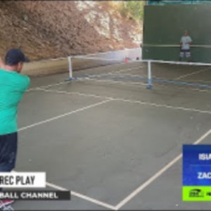 Pickleball Men&#039;s Doubles Rec Play feat. Zach/Josh vs Isiah/Guy