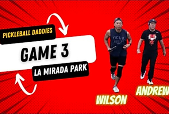 La Mirada Reginal Park Pickleball Game 3