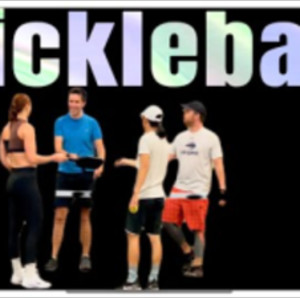 Great Competition PICKLEBALL Game in New York City Brooklyn Bridge Park ...