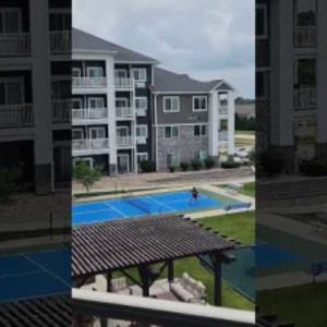 Pickleball match point what a great cross court winning shot. #picklebal...
