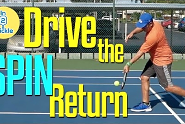 Handling SPIN pickleball returns - Two Options - In2Pickle