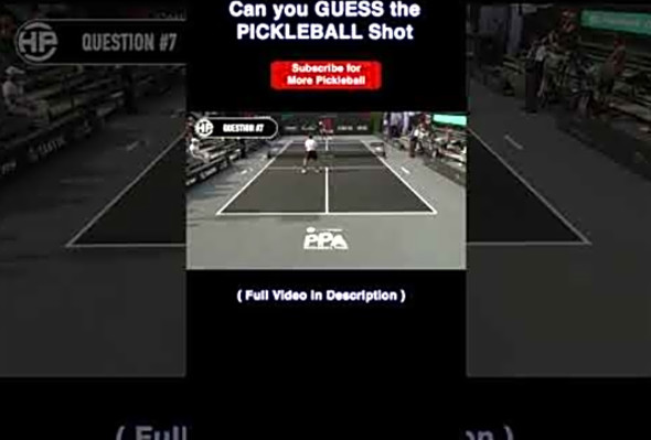 Guess the Pickleball Shots? 5/21-7 #henrypickleball #pickleball