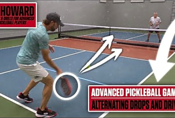 Alternating Between Your Pickleball Drops and Drives