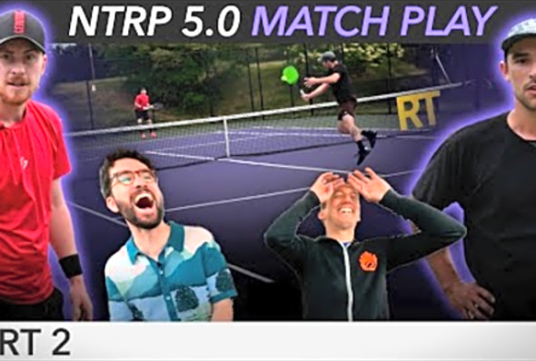 USA vs. UK (V2) - NTRP 5.0 Match Play - Joey vs Will (Part 2)