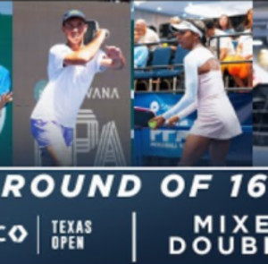 Johnson/Johnson v Black/Martinez Vich at the CIBC Texas Open