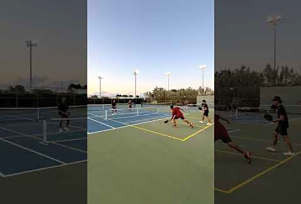 Gotta remind them who DADDY is #pickleball #youtubeshorts #shorts #pickleballislife