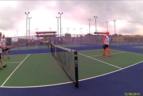 Front Range Pickleball Club- APEX outdoor courts. Aug 2014