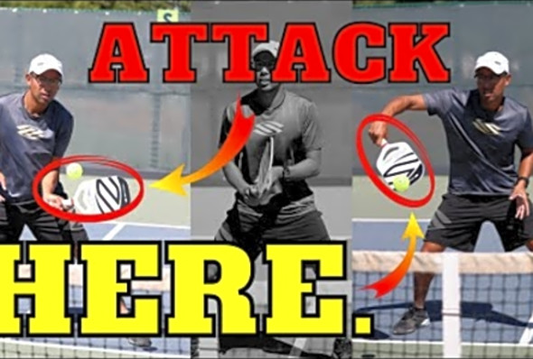 2 Reasons Why Pros ATTACK Better Than YOU - Briones Pickleball