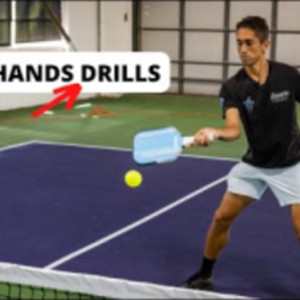 Fast Hands Drills For Bettering Your Non-Volley Zone Game - Zane Navrati...