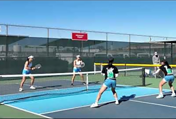 Women&#039;s 4.0 Pickleball Highlights and Matching Uniforms