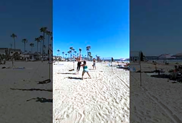 Play Pickleball Anywhere w/ Sandy Pickle - sandypickle.com #pickleball #beachpickleball #sandypickle