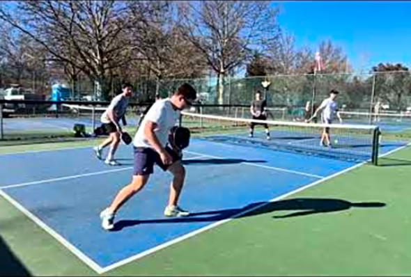 Sun&#039;s Out, DELAMINATED Paddle Out - High Level PICKLEBALL Highlights
