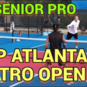 APP - Atlanta Metro Open Pickleball Men&#039;s Doubles Senior Pro Match 2nd R...