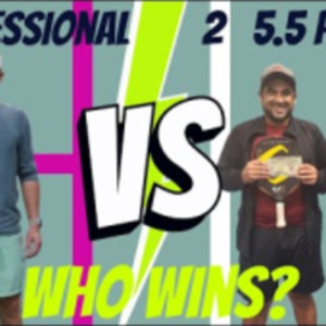 Can 2 5.5/Pro Pickleball Players Take Down a Top 10 Ranked Pro Singles P...