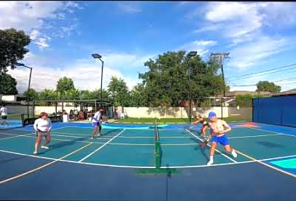 Bad Pickleball High Level Rec 5.0 Christine McGrath Moo Venkatesan Lacy Schneemann Zach Taylor