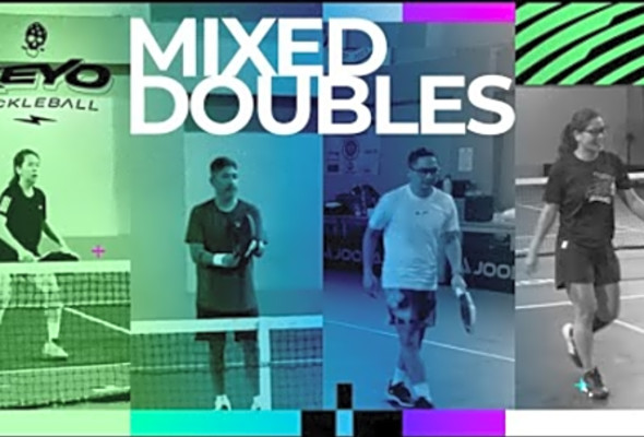 Tierra Mini Mixed Doubles Pickleball Tournament - Julie/Geth vs. Ipe/Marianne