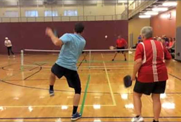 Palatine (IL) Pickleball Tournament - Advanced Mixed Doubles - Round Robin Play