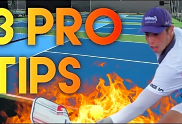 3 Pro Pickleball Tips to MASSIVELY Improve Your Game