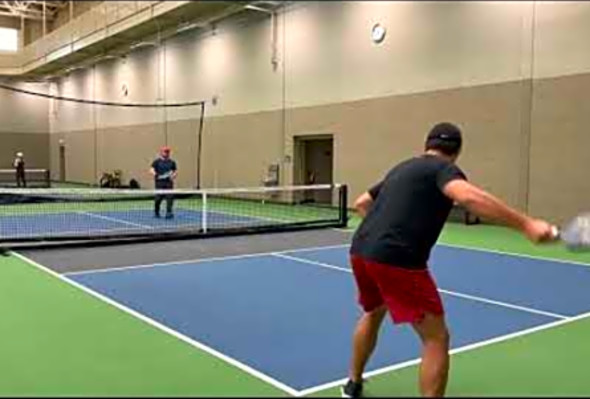 #272 Men Skinny Singles Pickleball - Lifetime Bloomington North Game 1