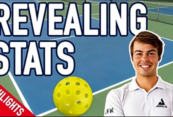 REVEALING Stats of Ben Johns at Desert Ridge Pickleball Tournament