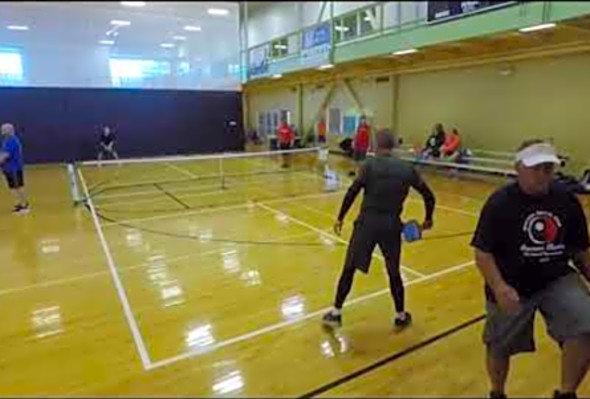 2018 Branson Classic pickleball tournament MDS 3.5 Game 2