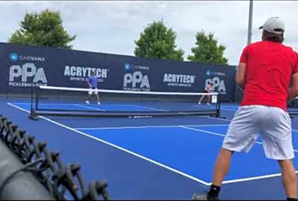 PPA Cincinnati Pickleball Pro Singles Qualifier - Just The Rallies w/Jason Garriotte - 9/7/2023