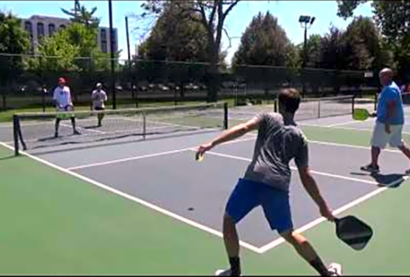 Scheels Pickleball Classic 5.0 MD Weinbach Stone vs Lorella Shook July 2017