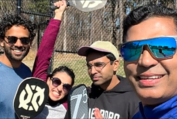 Pickle Ball, The Fastest Growing Sport in America! #pickleball #travel #travelvlog #usa#india