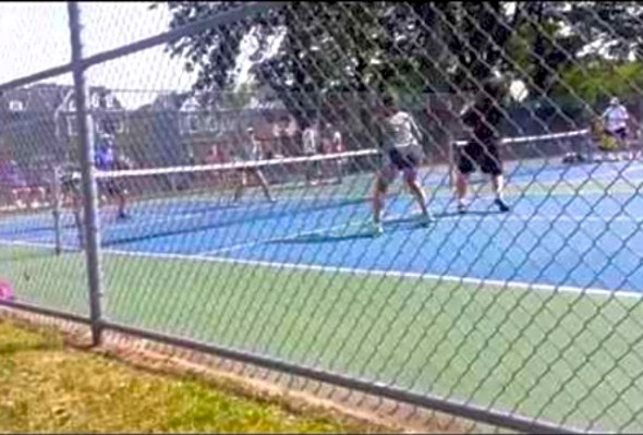 Pickleball Mixed Doubles Royal Oak 2015