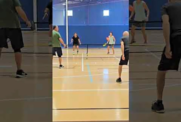 Great shot #Pickleball